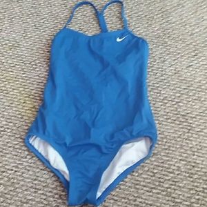 Royal Blue women's nike bathing suit